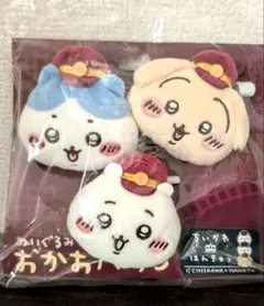 正規品 ちいかわ 阪急電車なぬいぐるみおかおバッジ3点セット＆ノベルティセット