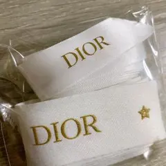 DIOR ラッピング リボン 大小2点セット