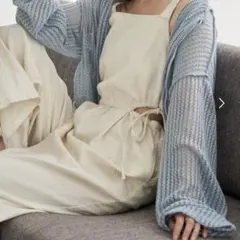 kastane カットアウトシャーリングサロペットのサムネイル