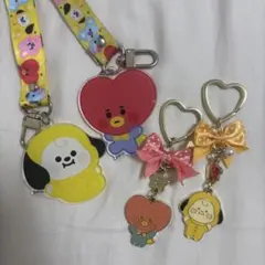 BT21 キーホルダーカラフル