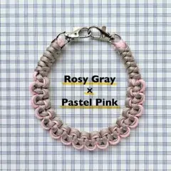 パラコード　ハンドストラップ　スマホストラップ　ハンドメイド　ウエーブ