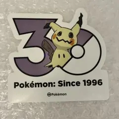 韓国限定】ポケモン 30周年記念 ポップアップ ステッカー オオタチ
