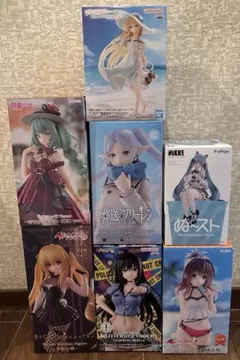 新作美少女フィギュア7個 ToLOVEる フリーレン 初音ミク ニケ など