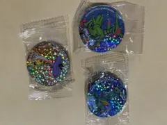 くら寿司　ポケモン　ホログラムマグネット　タケルライコ　テツノカシラ　3個セット