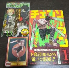 チェンソーマン　1巻　初版　アニメイト　特典