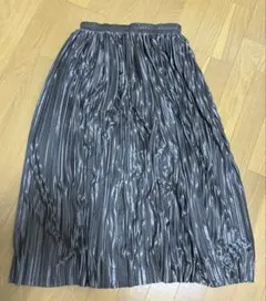 プリーツスカート　グレーのサムネイル