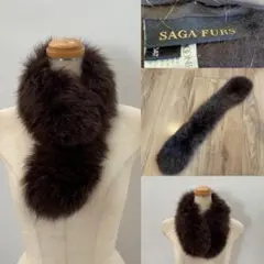 SAGA FURS サガファー　フォックス　マフラー　ティペット