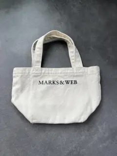 MARKS&WEB コットンキャンバス トートバッグ　Sサイズのサムネイル