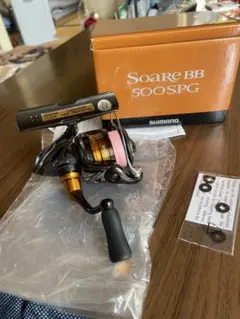シマノ　ソアレBB 500SPG （美品） シマノ（SHIMANO） 【現品限り】 スピニングリール ソアレ BB 500SPG