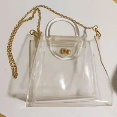 クリアバッグ ショルダーバッグ