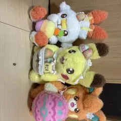 ポケモン イースター ぬいぐるみ 3体セットのサムネイル