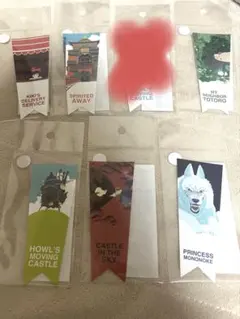 ジブリ立体造形展　ステッカーフラッグ　 6枚セット