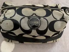 COACH ショルダーバッグ ベージュ/ブラック