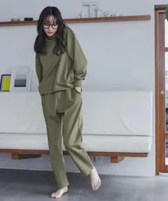 *coen 裏起毛 REVERSEWARM EASY テーパードパンツ*