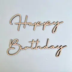 大きめサイズ♡Happy BirthdayレターバナーDハッピーバースデーのサムネイル