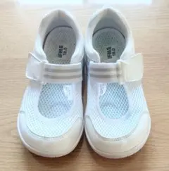 IFME イフミー 上履き 18cm ホワイト　未使用インソールつき