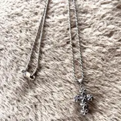 ハワイアンジュエリー　シルバークロスモチーフ ネックレス