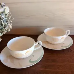 ノリタケ ボーンチャイナ カップ&ソーサー