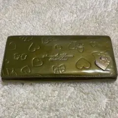 Samantha Thavasa サマンサタバサ　ハート柄　長財布　グリーン