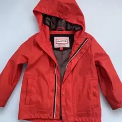 オレンジHUNTER レインコート3-4 YRS