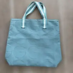 ミナペルホネン 刺繍の鳥モチーフ ブルーグレー トートバッグ - メルカリ