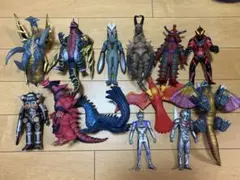ウルトラマン　怪獣　ソフビ　まとめ売り　フィギュア