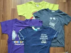 中古★130cm 男の子 Tシャツ 4枚セットのサムネイル