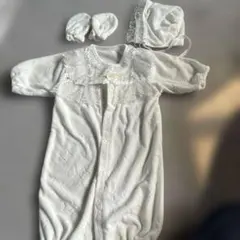 新生児用ホワイトセレモニースーツ