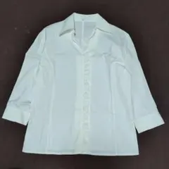 エフデ★フロントフリル付き！おしゃれブラウス★9