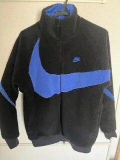 NIKE ボア フリース ジャケット BLACK-BLUE