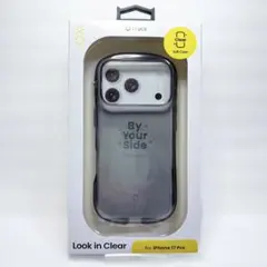 [新品] iFace ルックインクリア iPhone17Pro クリアブラック