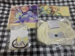 あんさんぶるスターズ　あんスタ　ポーチ　ゴム　fine 英智　渉　桃李　弓弦