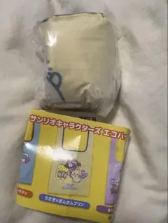 ちいかわ　サンリオキャラクターズ　エコバッグ　うさぎ　ポムポムプリン
