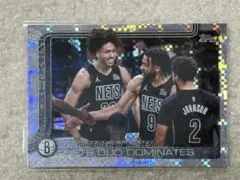 nba topps flagship NETS チームカード