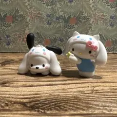 シナモンロールごっこフィギュア　ハローキティ他