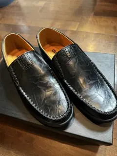 CLOHOO 黒レザー ス26.5センチ