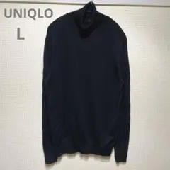 ユニクロ　エクストラファインメリノタートルネックセーター