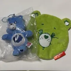 ケアベア 가챠 ＊キーホルダー&ポーチ 2点セット