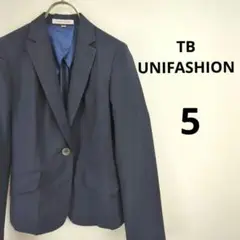 美品 ティービーユニファッション ジャケット薄手 レディース ストライプ 古着