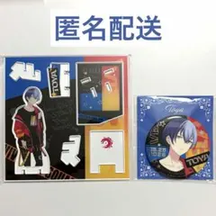 プロセカ 青柳冬弥 ビビバス はぴこれ アクスタ 缶バッジ