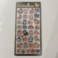 正規品 ボンボンドロップシール 和柄 柴犬