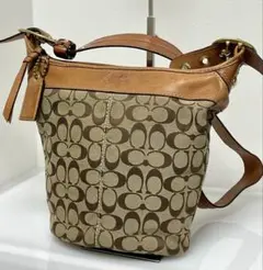 COACH コーチ シグネチャー ショルダーバッグ 11437 レザー