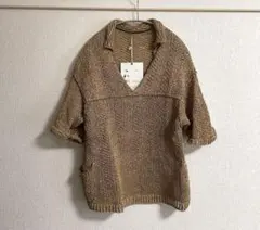 SUNSEA 20ss 籠ポロ ポロシャツ ニットポロ 美品