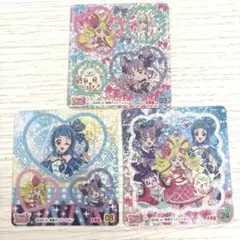 キミとアイドルプリキュアシール 3枚セット 丸美屋