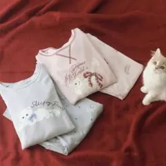 ピーチジョン サーマルＨＡＲＡマキパジャマ 猫 ねこ タグ付き 新品未使用 完売のサムネイル