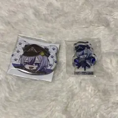 刀剣乱舞 刀猫男士 猫耳缶バッジ アクスタ 大慶直胤