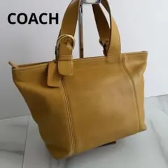 良品】COACH コーチ レザートートバッグ ブラウン A0793-11011 - メルカリ