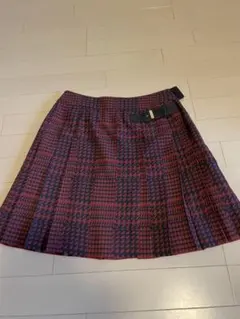 チェックスカート 美品　三陽商会　プリングルスのサムネイル