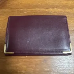 Arthur Valentini 名刺入れ カードケース ボルドーのサムネイル