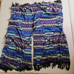 お値下げ　ムルーア　MURUA 大判ストール　ポンチョタイプ